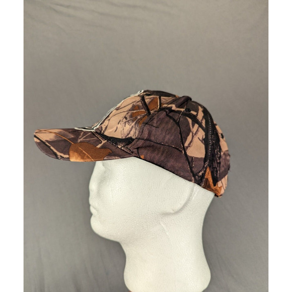 Browning Hat Adjustable Camouflage Cap Black One Size Fits All - Picture 4 of 8